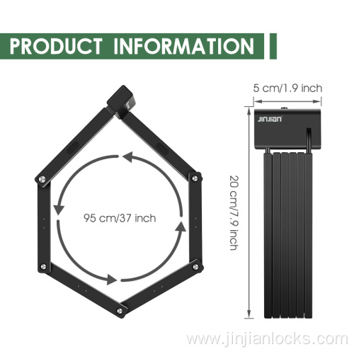 2022 new foldable lock for bike and ebike